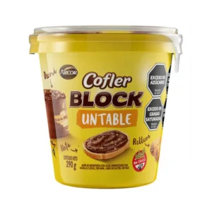 Relleno Untable Cofler Block 290Gr Sin Tacc