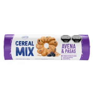 Galletitas Cereal Mix Avena y Pasas de Uva 207Gr