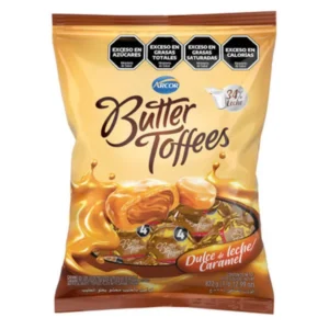 Caramelos Butter Toffees Dulce de Leche y Caramel 822Gr