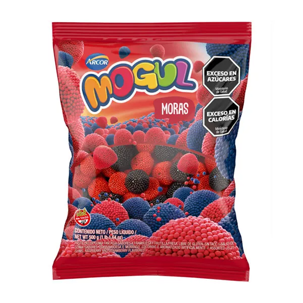 Gomitas Mogul Moras 500Gr Sin Tacc