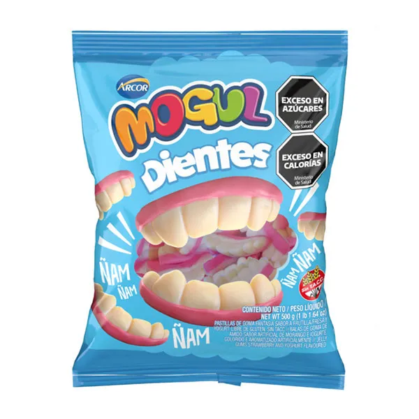 Gomitas Mogul Dientes 500Gr Sin Tacc