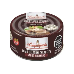 Lomo de Atún en Aceite sabor Ahumado La Campagnola 170Gr