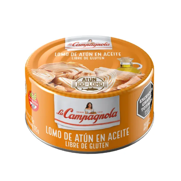 Lomo de Atún en Aceite La Campagnola 170Gr Sin Tacc