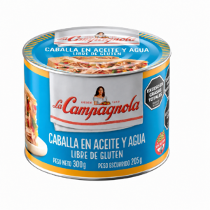 Caballa en Aceite y Agua La Campagnola 300Gr