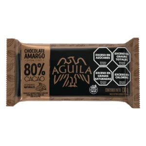 Chocolate Aguila 80% Cacao Tableta 130Gr