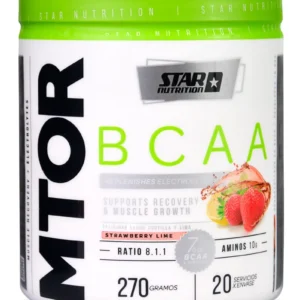 Mtor Bcaa 270 Gr Strawberry Lime Star Nutrition Sin Tacc
