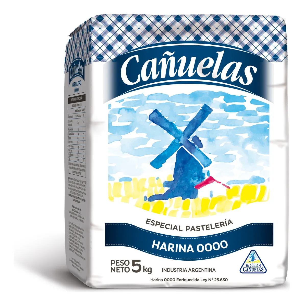 Harina 0000 Cañuelas Profesional 5k