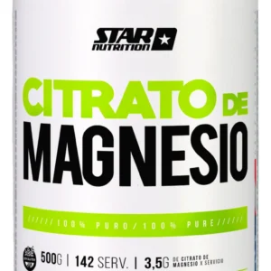 Citrato De Magnesio En Polvo 500Gr Star Nutrition Sin Tacc