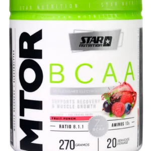 Mtor Bcaa 270 Gr Fruit Punch Star Nutrition Sin Tacc