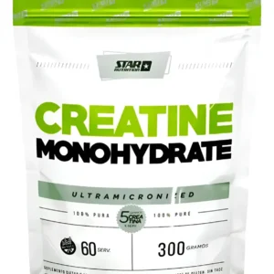 Creatina Monohidratada 300gr Star Nutrition Sin Tacc