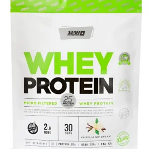 Whey Protein 908Gr Vainilla Star Nutrition Sin Tacc