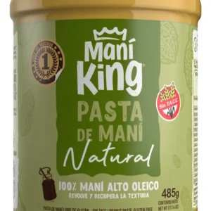 Pasta De Mani Natural Mani King 485Gr