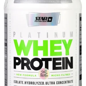 Whey Protein 908Gr Frutilla Star Nutrition Sin Tacc