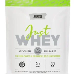 Just Whey Protein 908Gr Sin Sabor Star Nutrition Sin Tacc