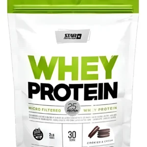Whey Protein 908Gr Cookies and Cream Star Nutrition Sin Tacc