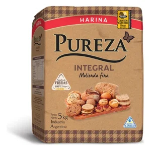 Harina Integral Fina Pureza Profesional 5k