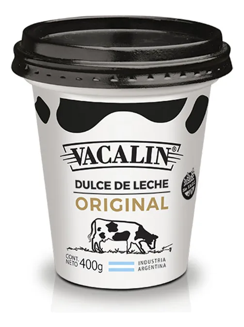 Dulce De Leche Original Vacalin 400 Gr Sin Tacc