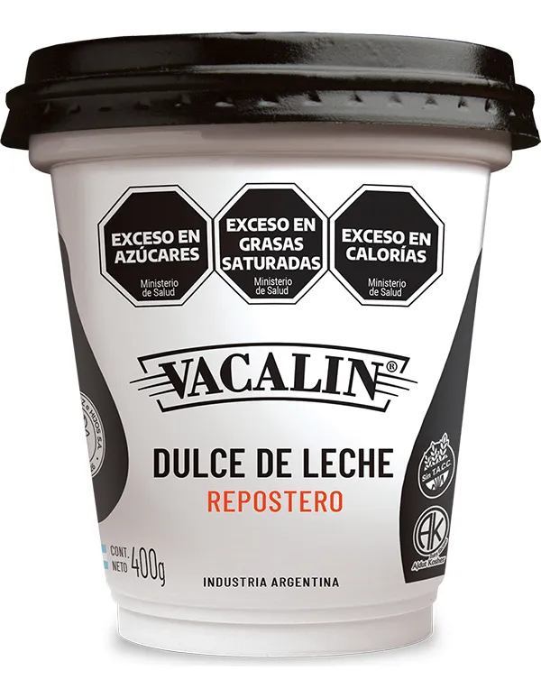 Dulce De Leche Repostero Vacalin 400Gr Sin Tacc