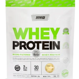 Whey Protein 908Gr Banana Cream Star Nutrition Sin Tacc