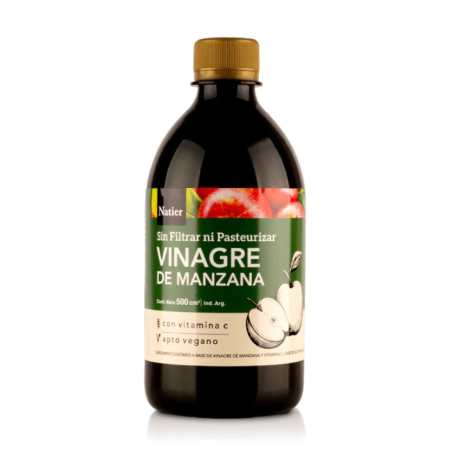 Vinagre de Sidra de Manzana 500Cm3 Natier Sin Tacc