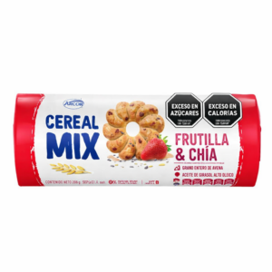 Galletitas Cereal Mix Frutilla y Chia 207Gr