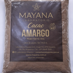 Cacao Amargo (No Alcalino) 1k Mayana Sin Tacc