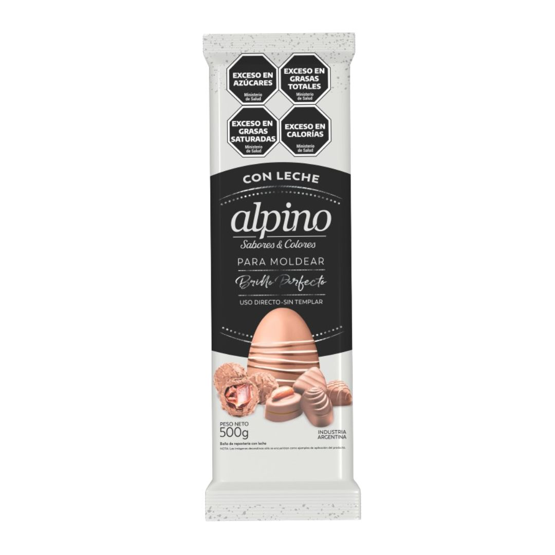 Chocolate Alpino Tableta 500Gr Leche