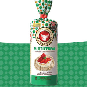 Discos de Arroz Multicereal 102Gr Macrobiotica
