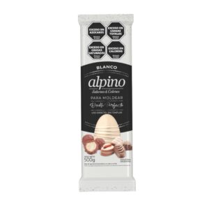 Chocolate Alpino Tableta 500Gr Blanco