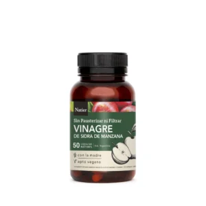 Vinagre de Sidra de Manzana 50 Capsulas Natier Sin Tacc
