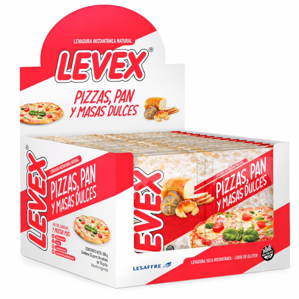 Levadura Levex 20Gr x 25u Sin Tacc