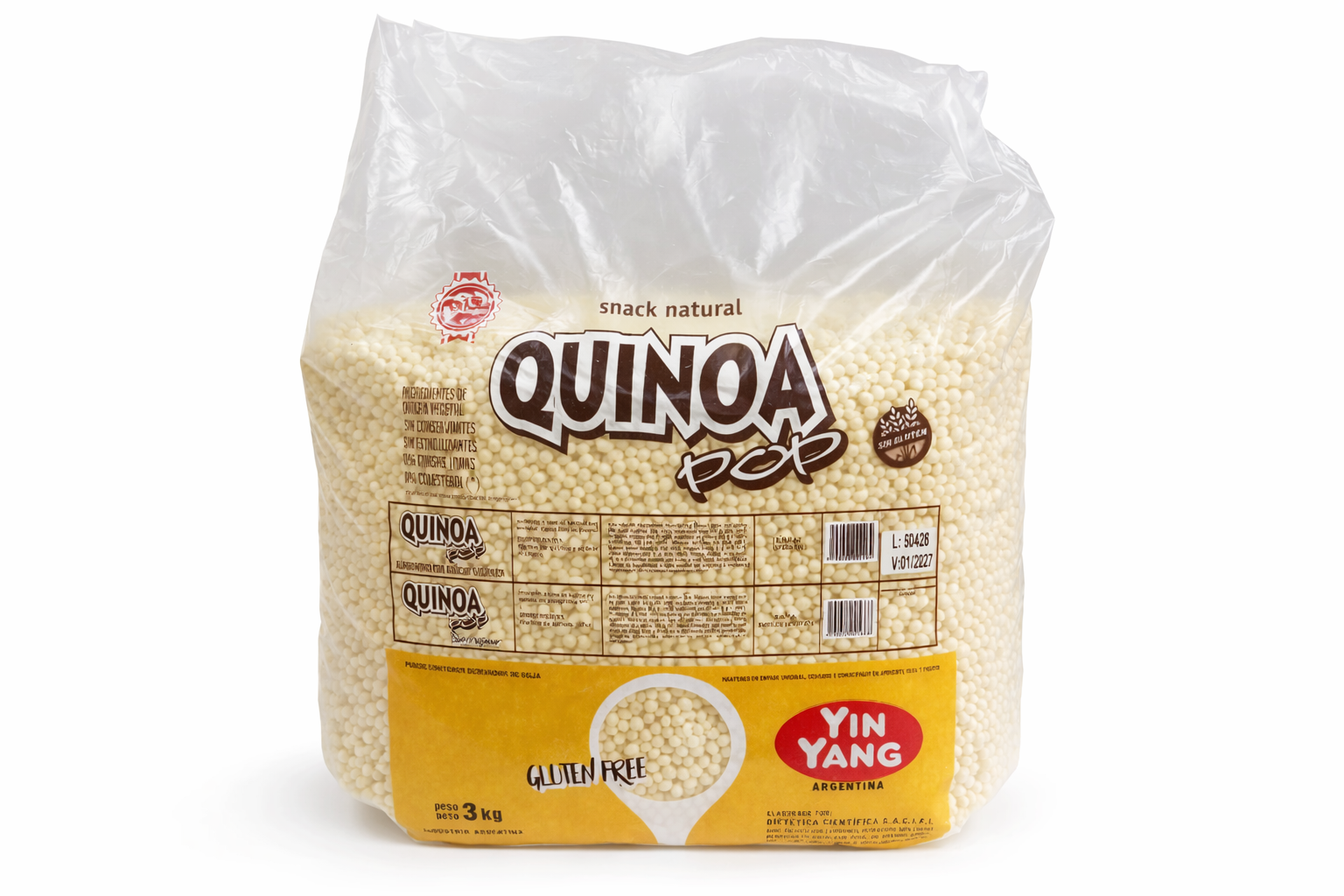 Quinoa Inflada Yin Yang 3k