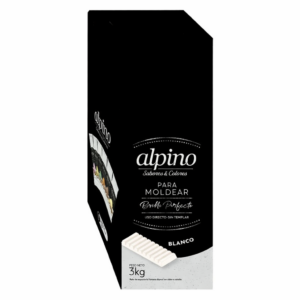 Chocolate Alpino Tableta 500Gr Blanco x 6u