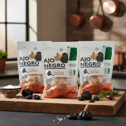Ajo Negro Oro rubi 60Gr - Imagen 3
