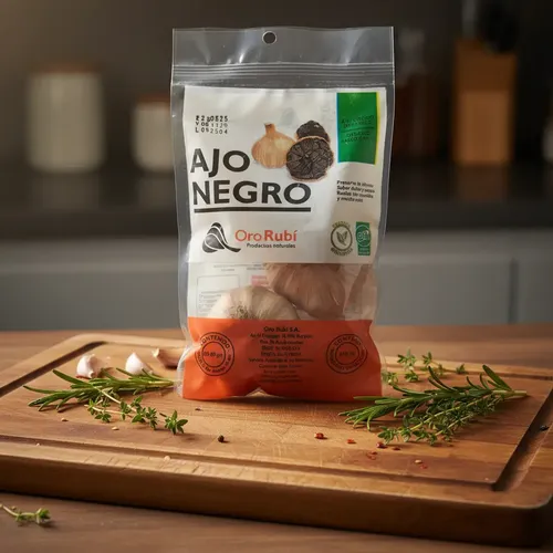 Ajo Negro Oro rubi 60Gr - Imagen 2