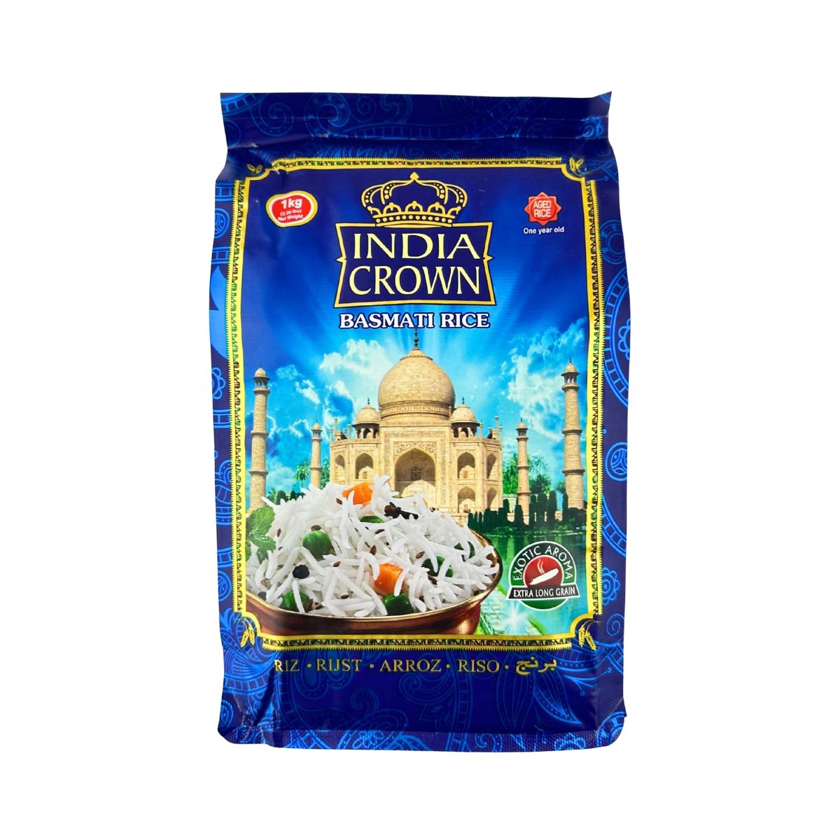 Arroz basmati India Crown 1k