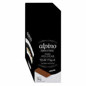 Chocolate Alpino Tableta 500Gr Leche x 6u