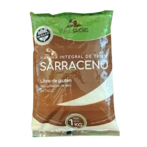 Harina de Trigo Sarraceno Semillas Gauchas 1k Sin Tacc