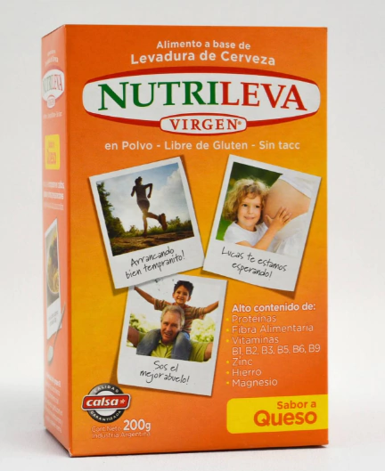 Levadura Nutrileva Queso 200Gr Sin Tacc