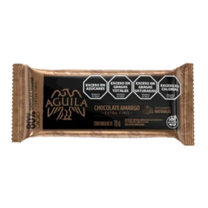 Chocolate Aguila 80% Cacao Tableta x 70Gr Sin Tacc