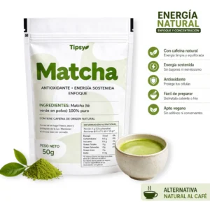 Matcha en polvo Tipsy 50Gr