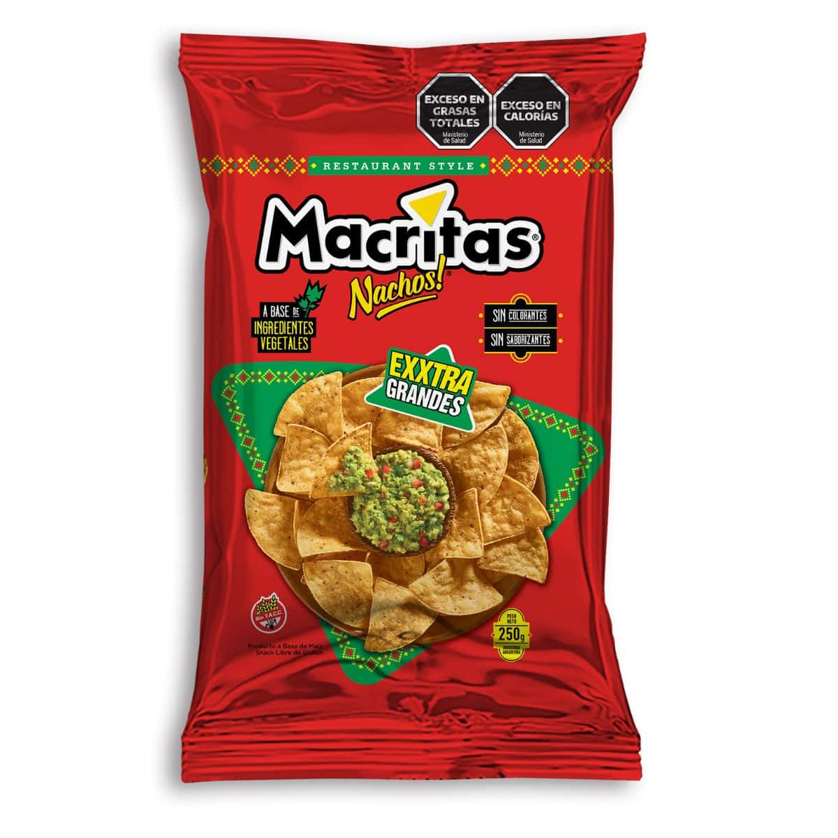 Nachos Macritas 250Gr