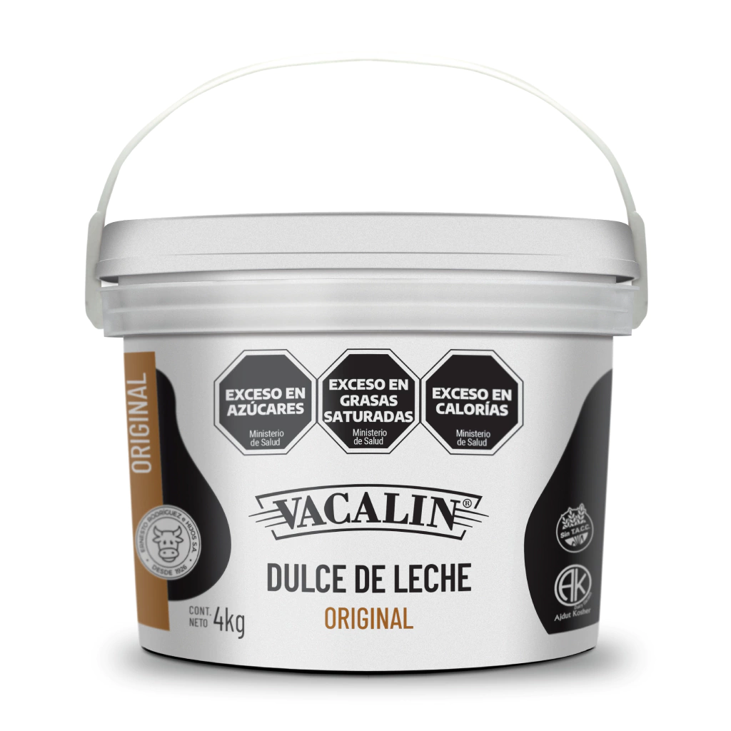 Dulce De Leche Original Vacalin 4k