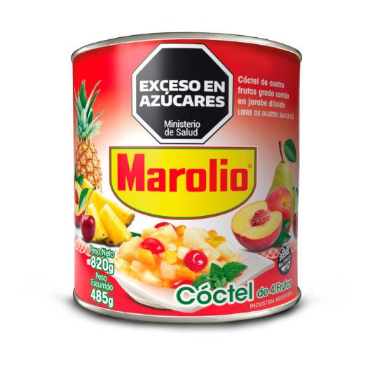 Coctel de Frutas Marolio 820Gr