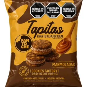 Tapitas de Alfajor Marmoladas Fantoche 350Gr