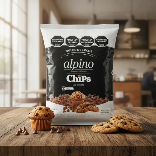 Chips De Dulce de Leche Alpino 1k - Imagen 3