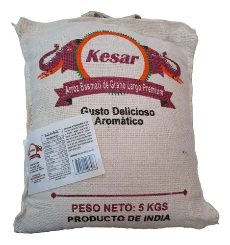 Arroz Basmati Kesar 5K
