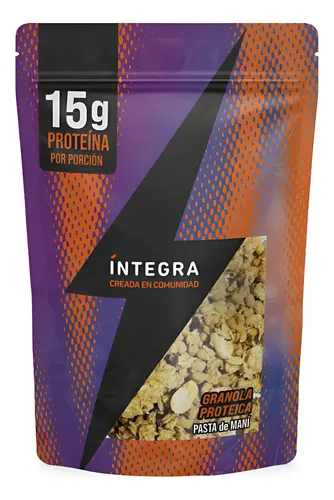 Granola Proteica Integra Pasta de Mani 250Gr