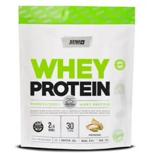 Whey Protein 908Gr Pistacho Star Nutrition Doy Pack