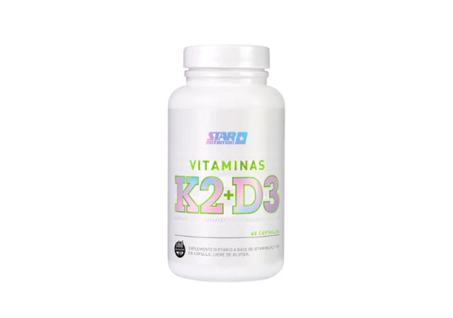 Vitamina K2+D3 60 Capsulas Star Nutrition